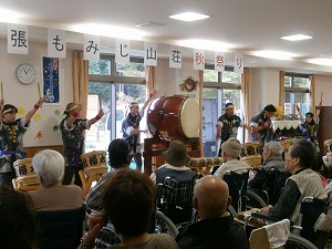 愛宕樽太鼓保存会のみなさまによる「愛宕樽太鼓」！すごい迫力でした！！
