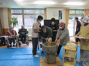 自分一人でなんとか…？？職員は少しドキドキ!(^^)!