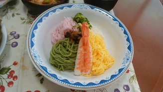 ３色そうめん