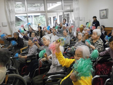 道具を使って・・・