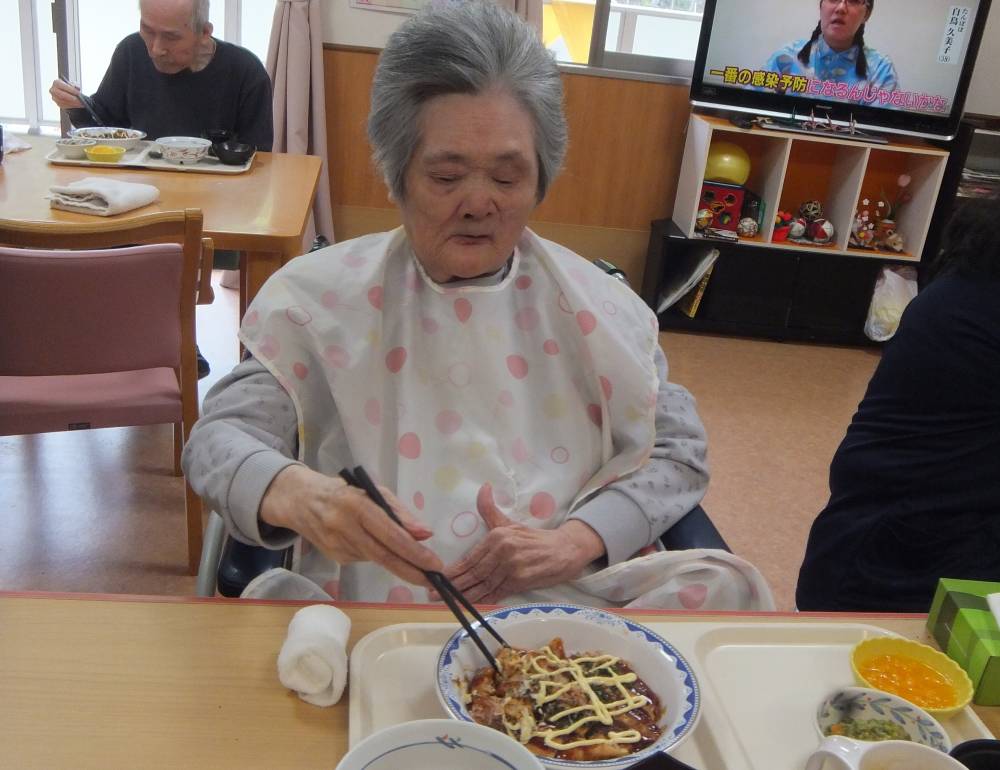 自分で食べますよ★