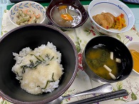 夏至の日　とろろご飯