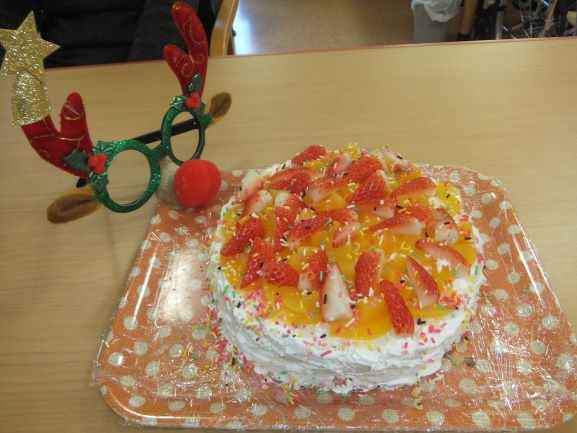  Xmasケーキ作成♬