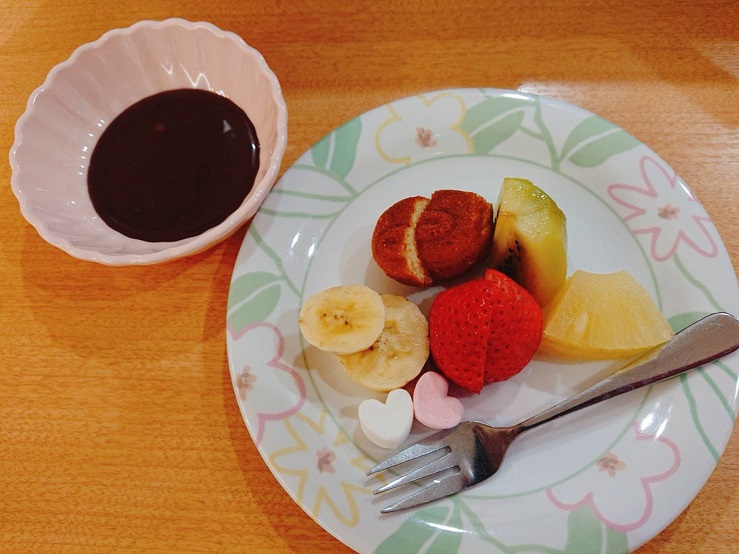  チョコフォンデュ