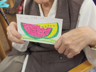  絵葉書完成
