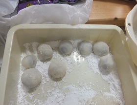  もちつき