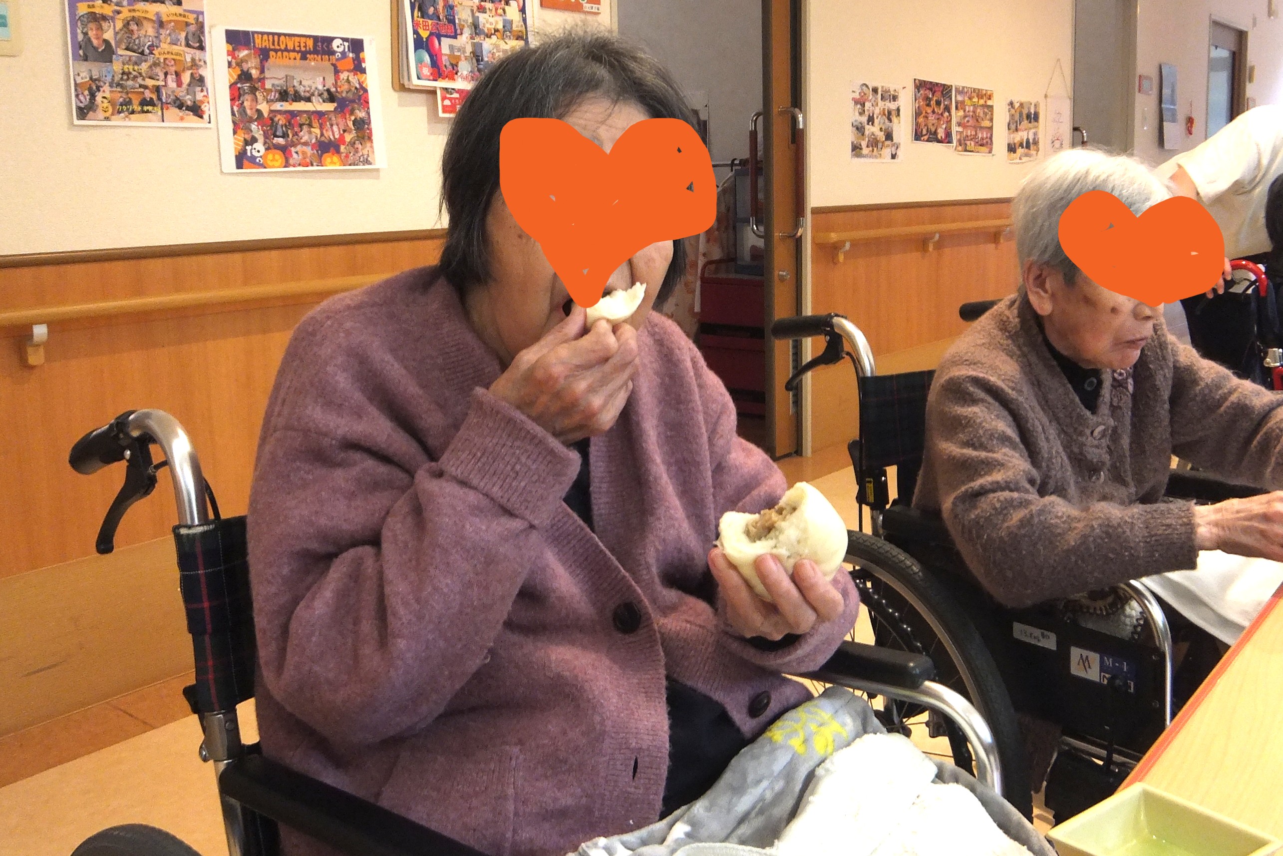  肉まんおいしいな